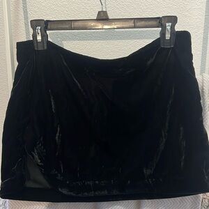 Velvet Free People black mini skirt